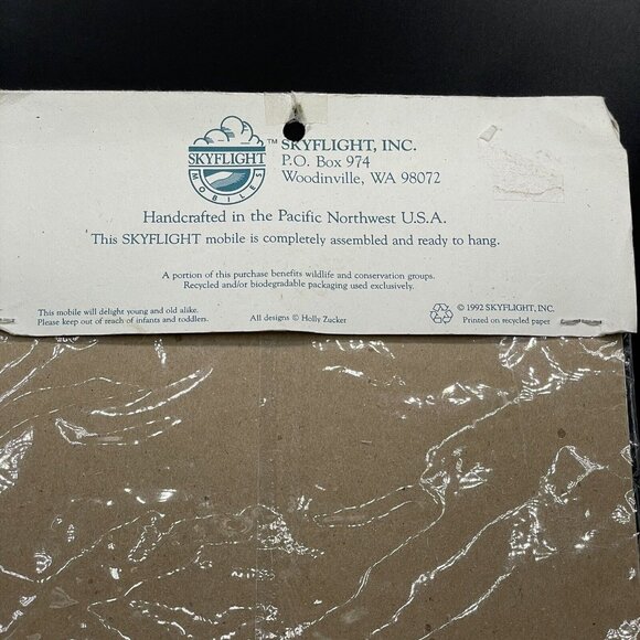 Vintage Skyflight Mobiles Basset Hound Hanging Mobile Home Decor Art New - Picture 4 of 5